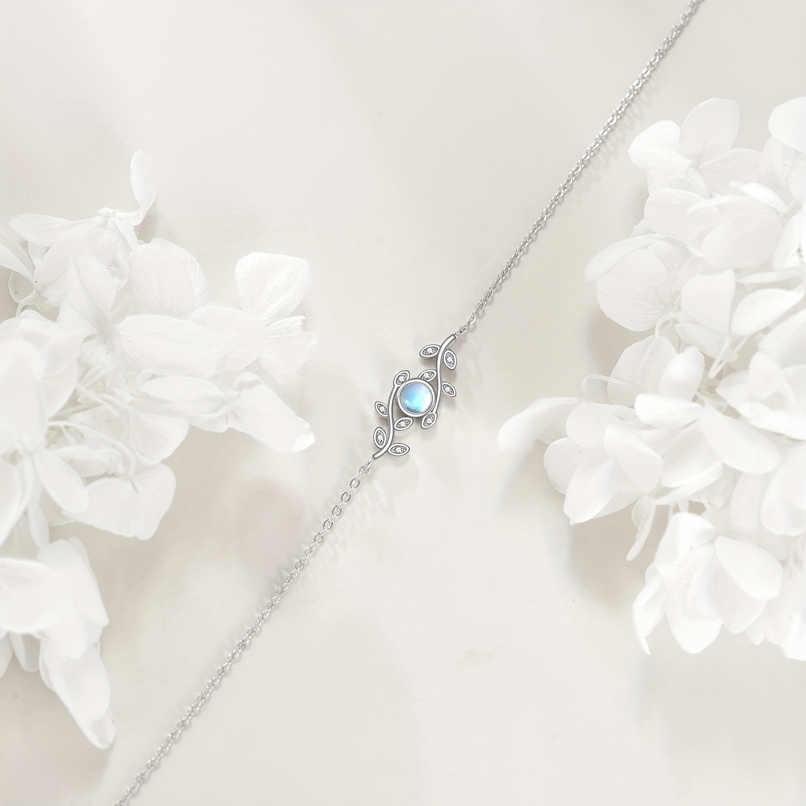 Sterling Silver Leaf Bracelet for Women